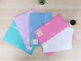 Espositore busta A4 con bottone Folder wave Colourbook