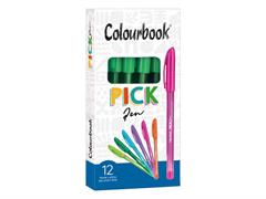 Penna Pick Colourbook 12pz - Verde